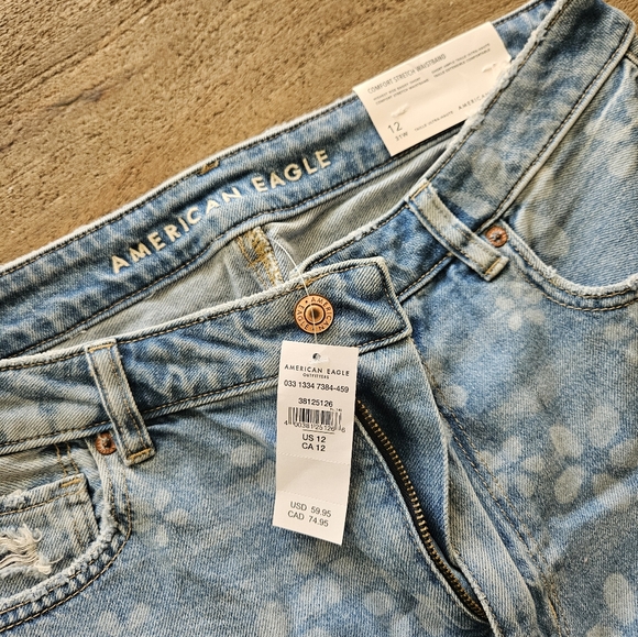American Eagle Outfitters, Size 12, Jean Shorts - Picture 2 of 3